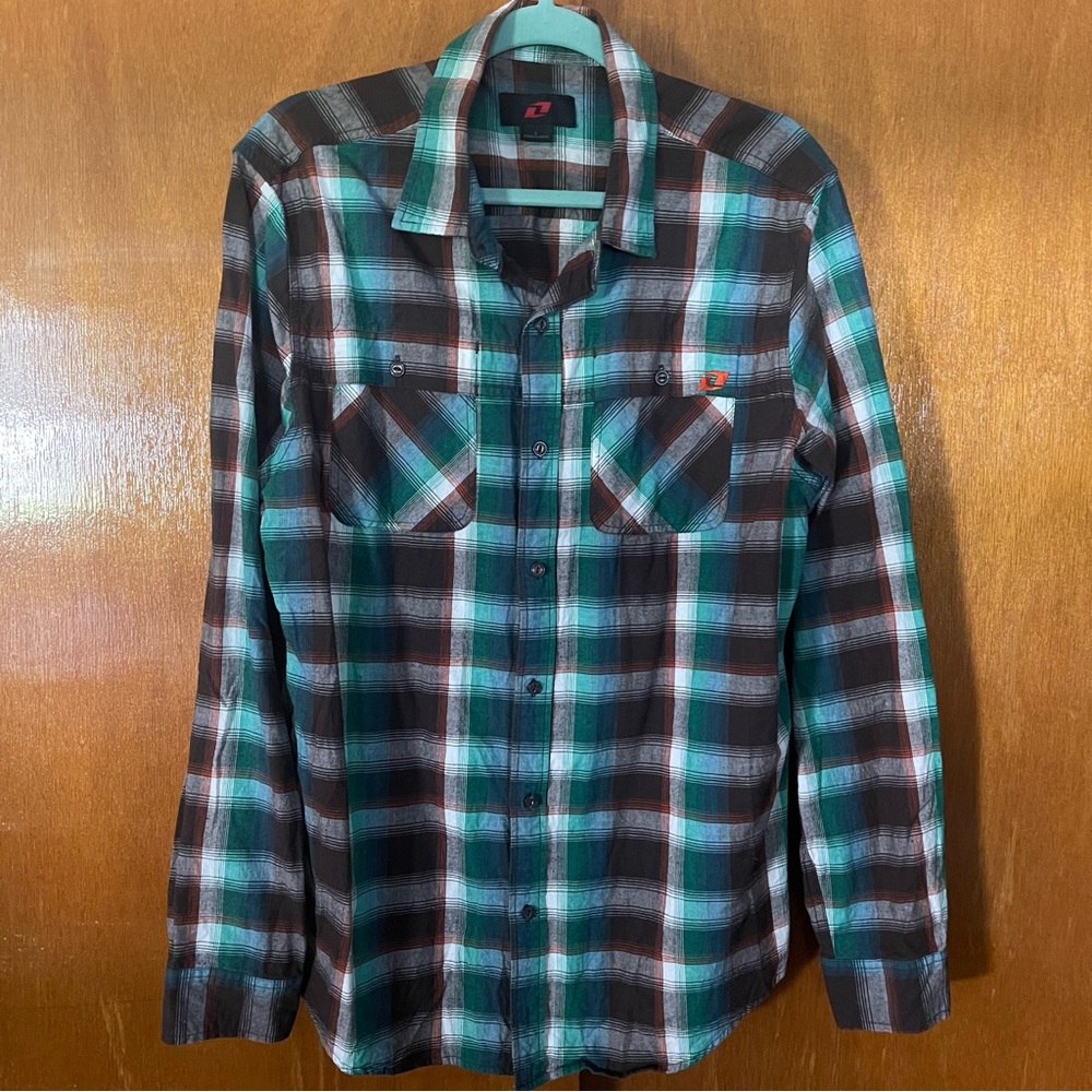 One Industries mens plaid shirt.